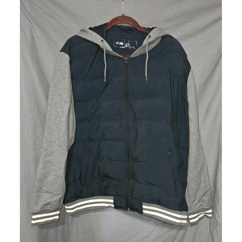 American Eagle Outfitters Men's Sweatshirt Jacket Hoodie XXL Varsity Style